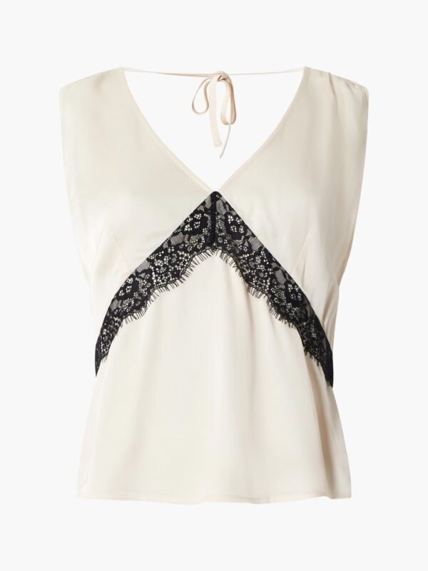 Ennis Satin Lace Top